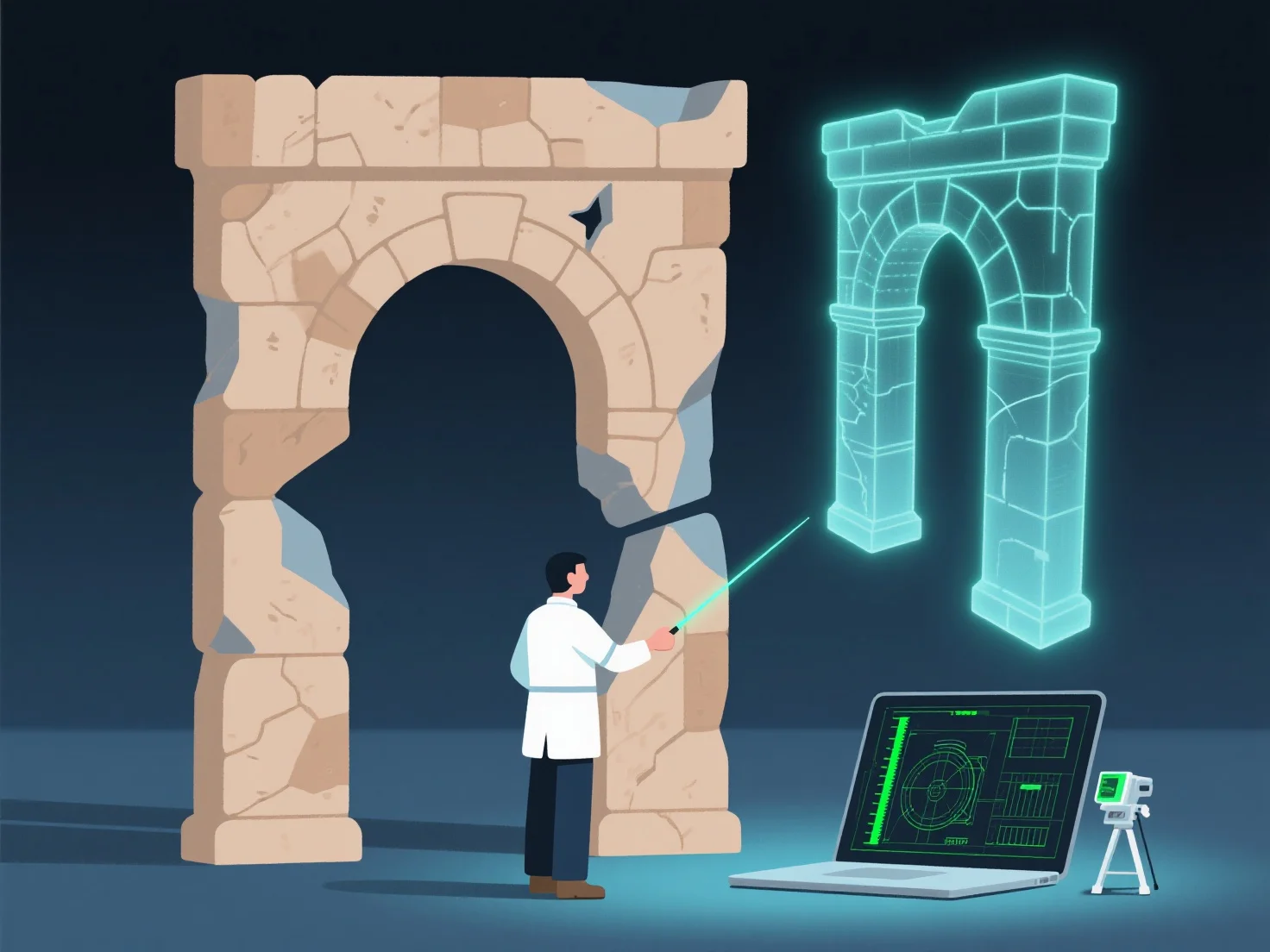 How can 3D modeling help in the preservation of historical monuments?