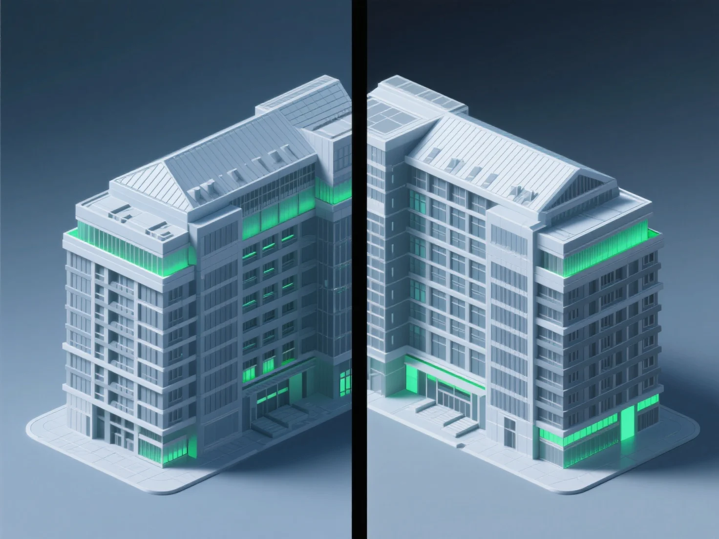 How does 3D modeling assist in comparing architectural solutions for large-scale projects?