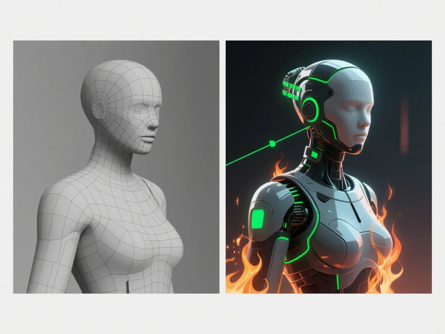 How does 3D modeling help compare visual effects in the film industry?