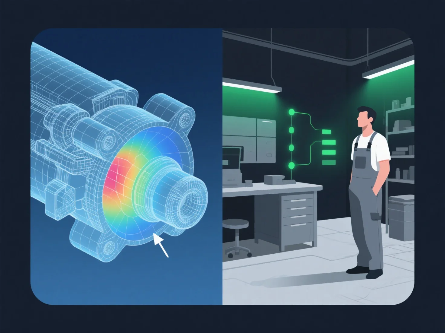 How does 3D modeling support the implementation of virtual product testing before procurement?
