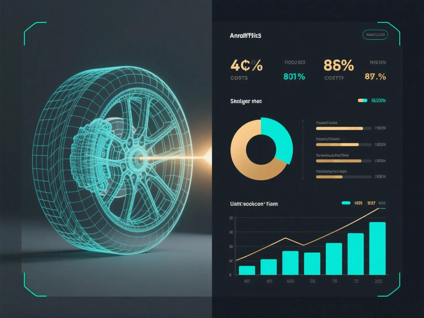 How does 3D modeling support procurement decisions in the automotive industry?