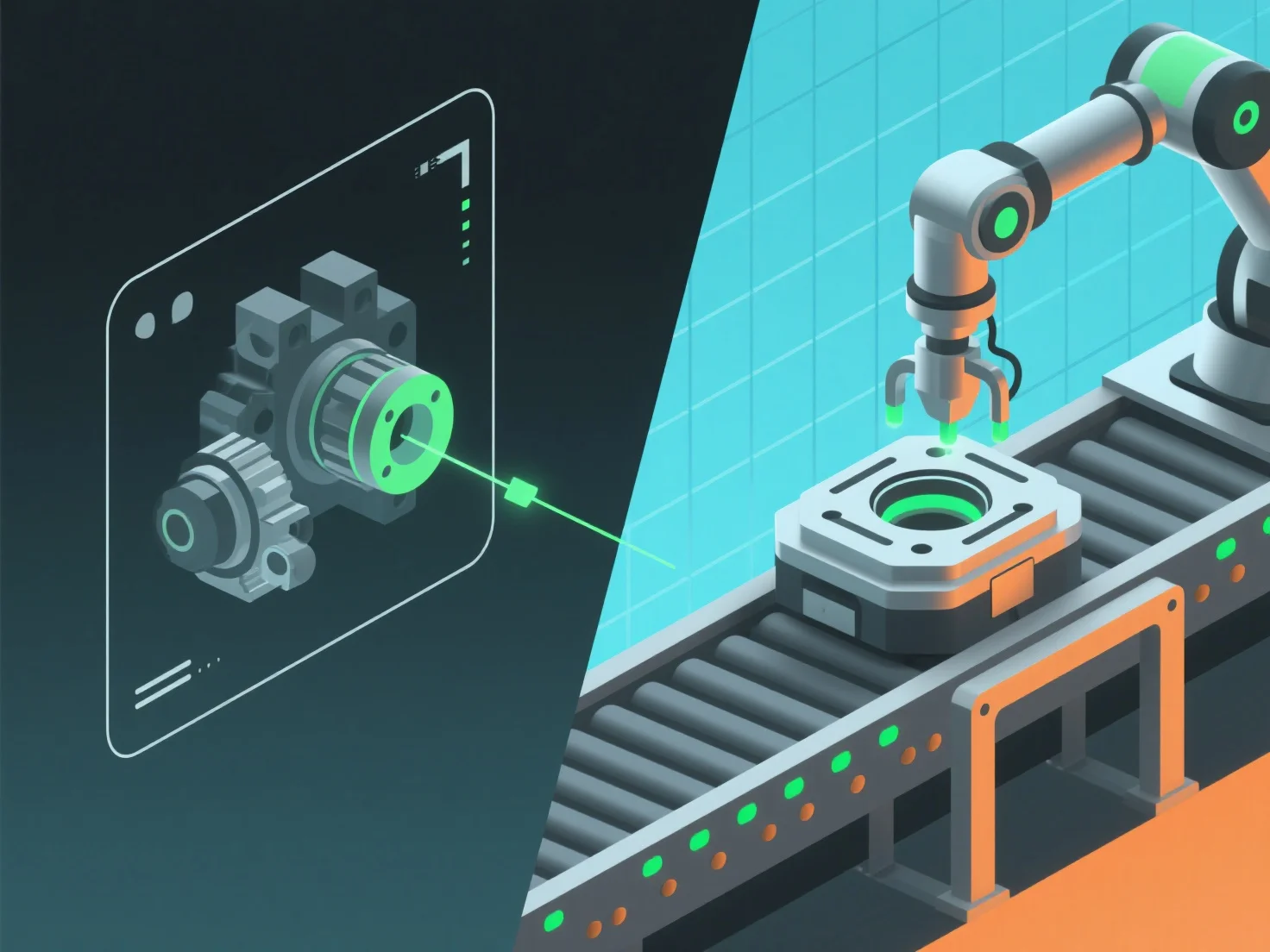 How does 3D modeling help businesses implement automated production systems?