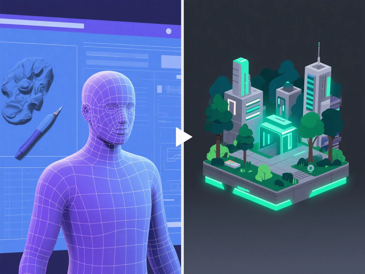 What role does 3D modeling play in the gaming industry?