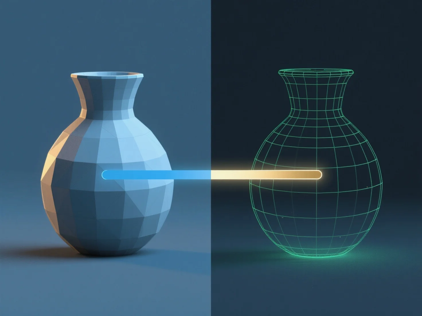 What is "rendering" in 3D modeling and how is it done?