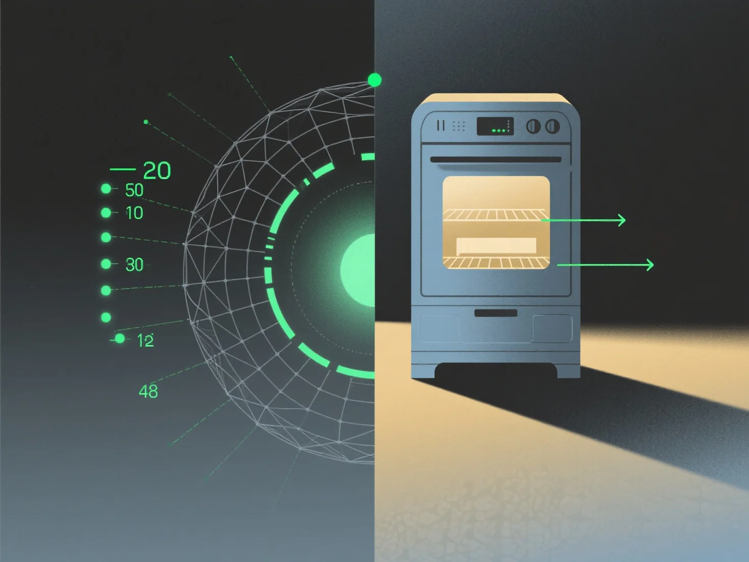 What is the concept of "baking" in 3D modeling?