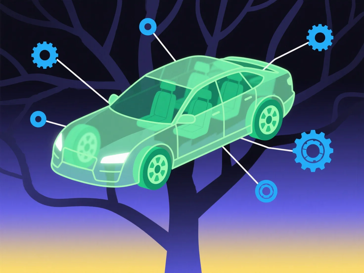 What is the importance of "scene graph" in 3D modeling?