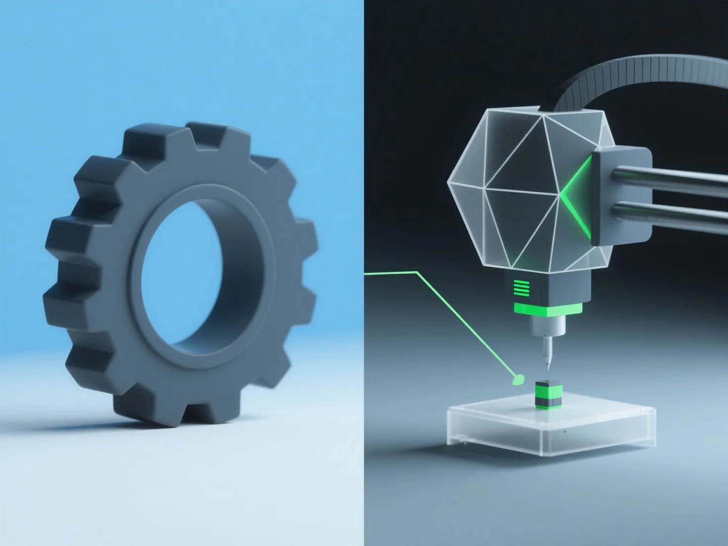 What is the .stl file format used for in 3D modeling?