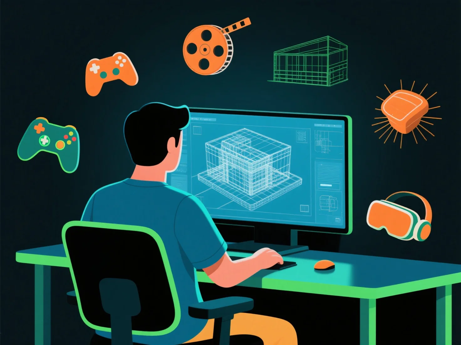 What is the career outlook for 3D modelers?