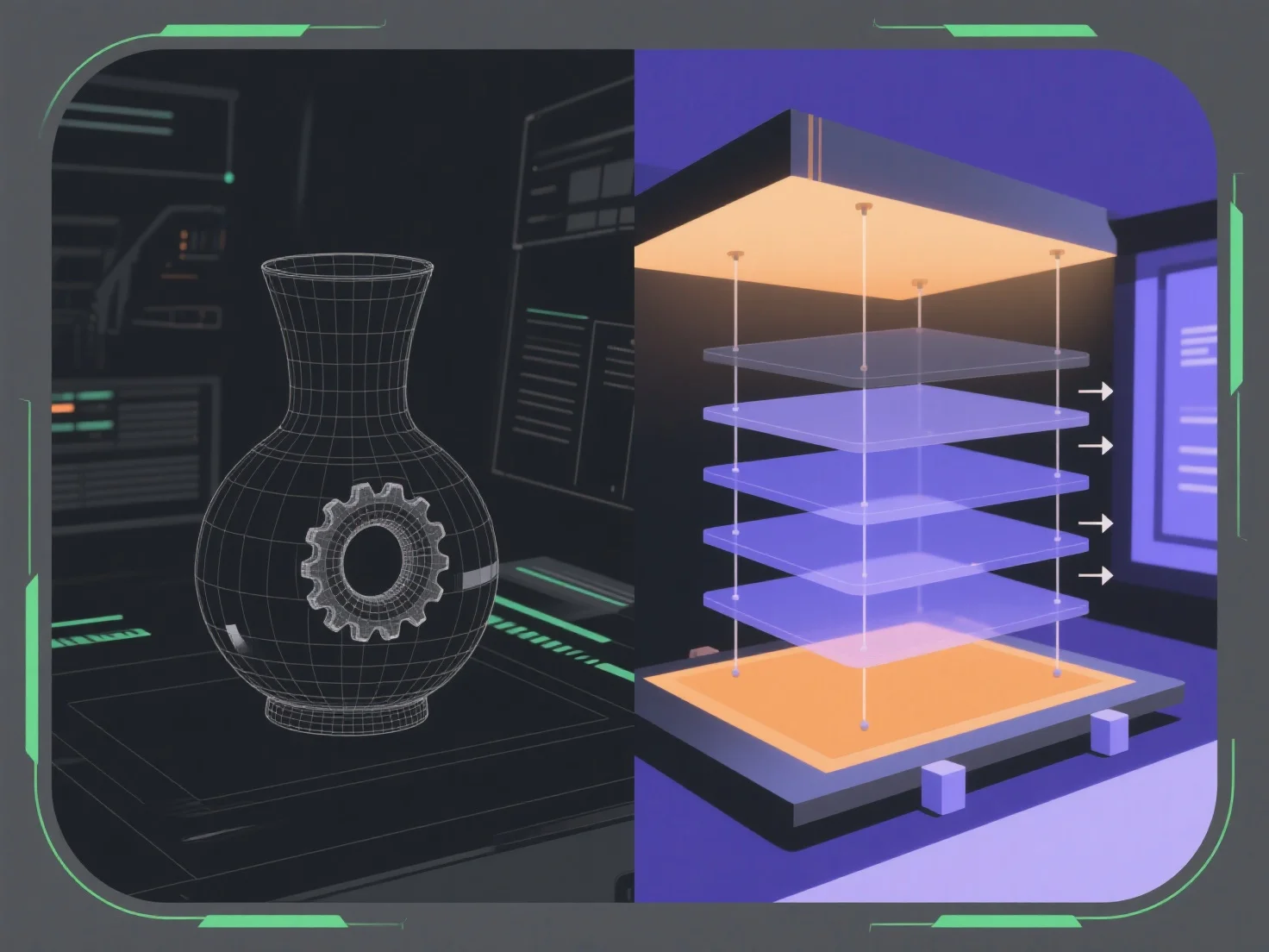 What is the process for preparing a 3D model for 3D printing?