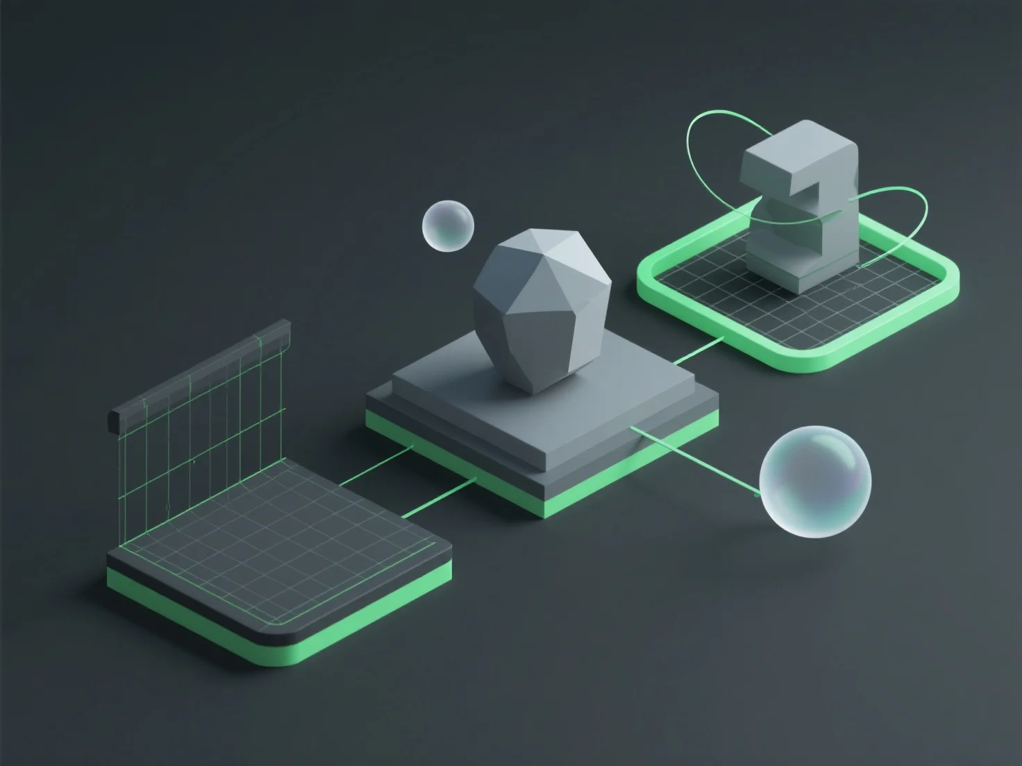 How is feedback incorporated during the different stages of 3D modeling?