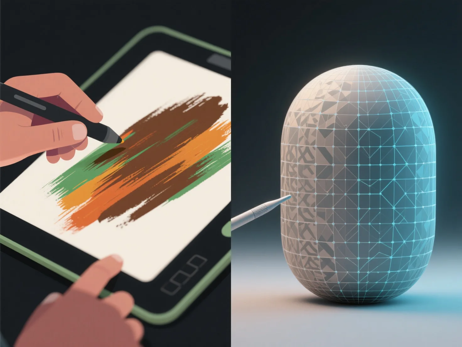 How does the texture painting process differ from regular texturing?