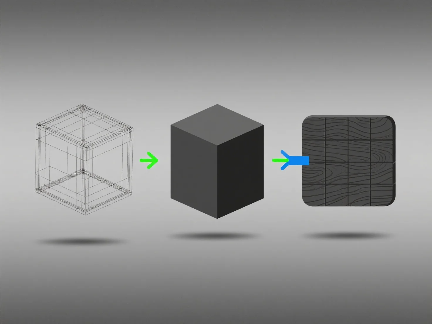 How do textures contribute to the composition of a 3D model?