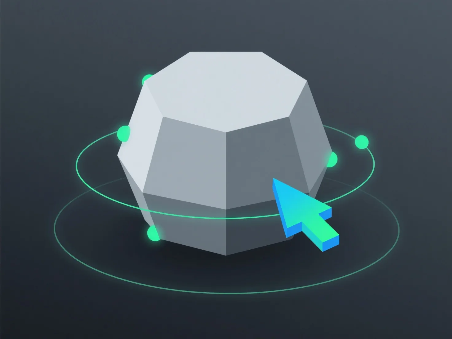 What are control loops, and how are they used in 3D modeling?