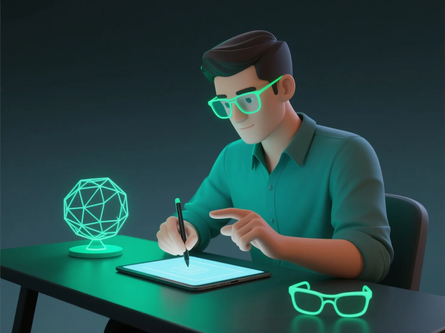 How does a 3D modeler work with clients to understand their vision?