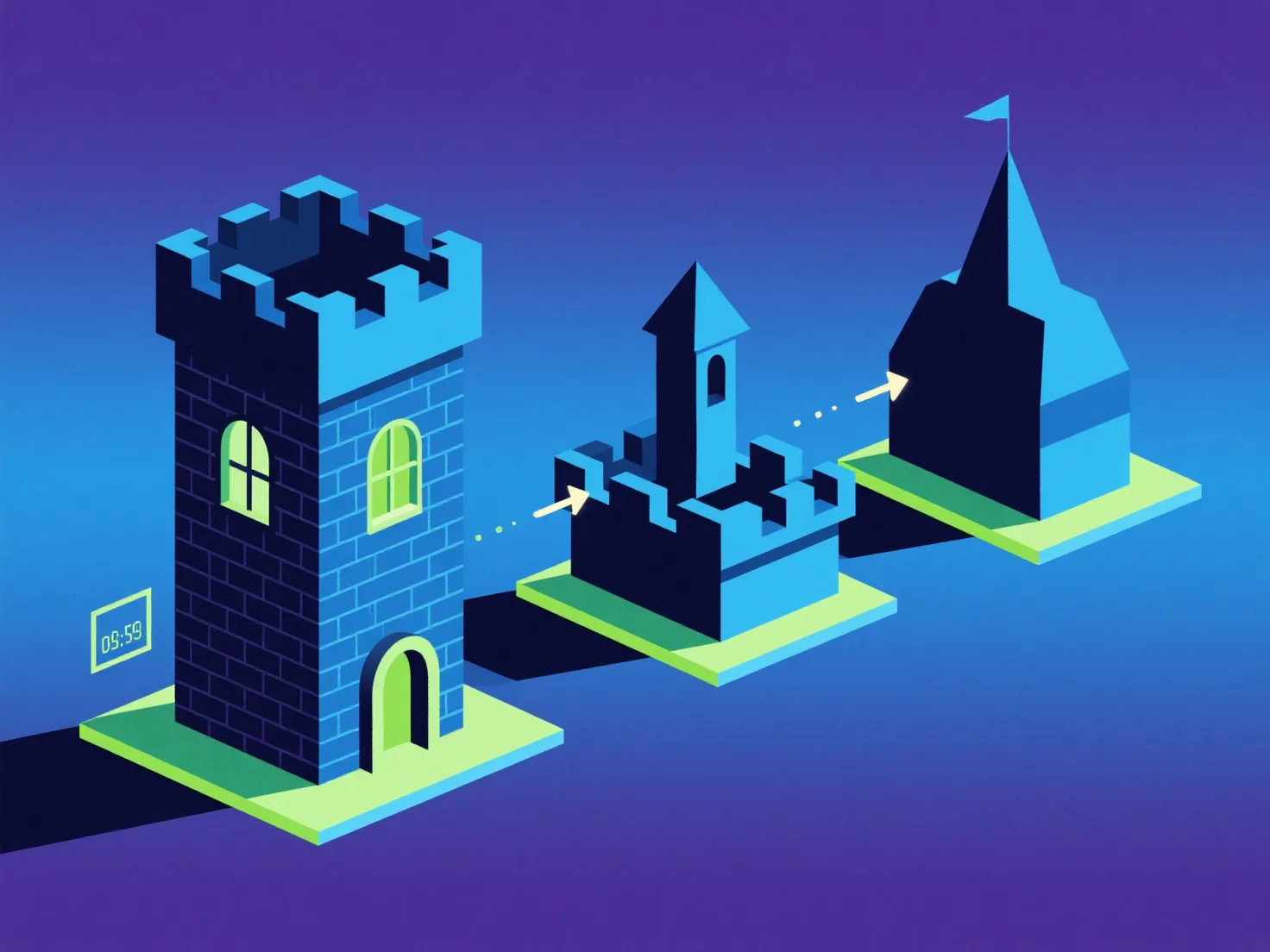 How do LODs (Levels of Detail) affect the optimization of key components in 3D scenes?