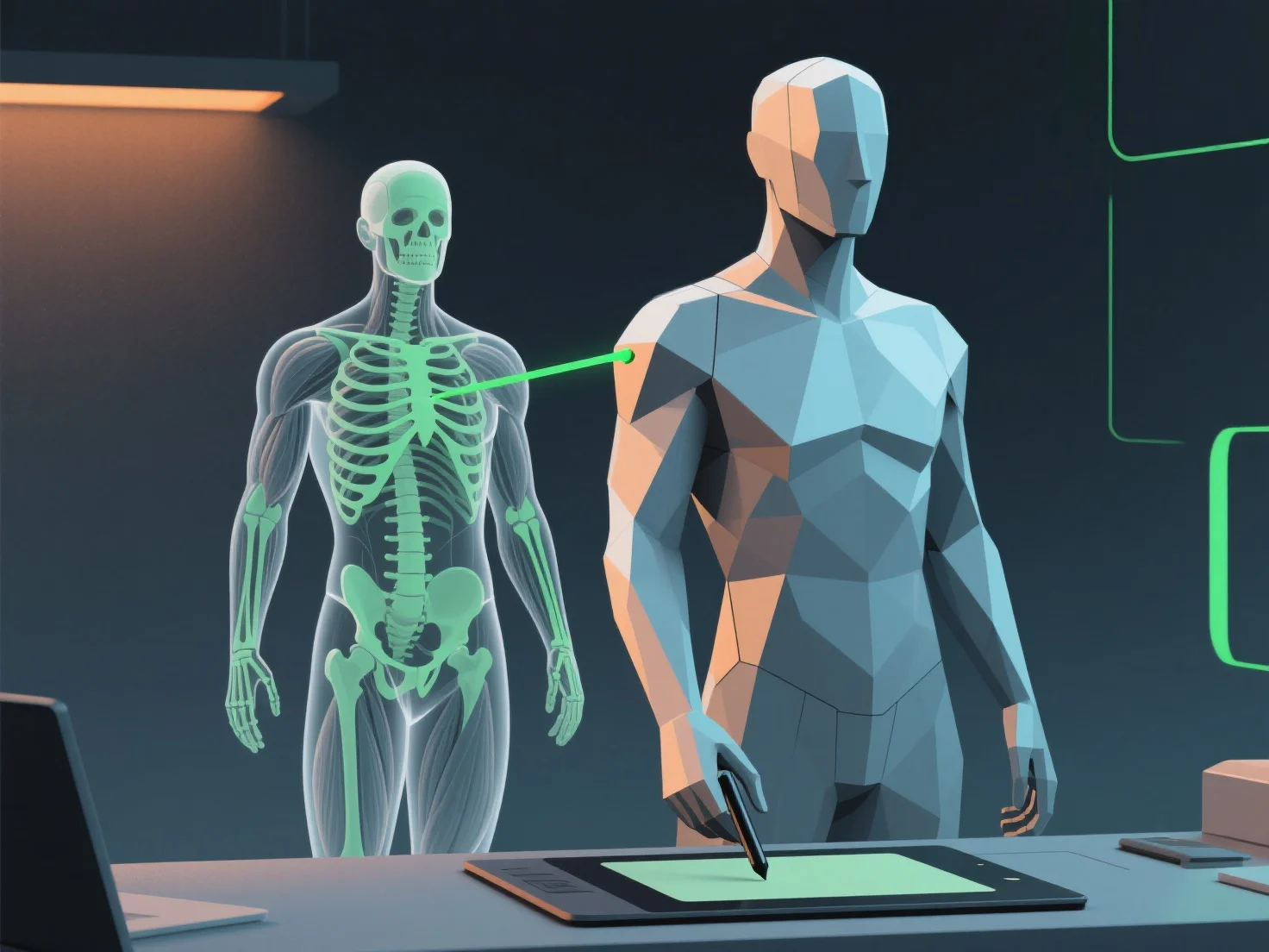 What is the significance of understanding anatomy for a 3D character modeler?