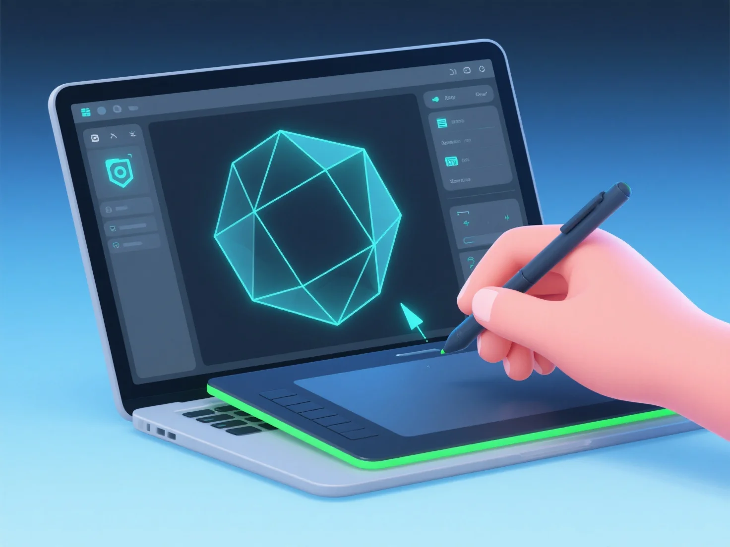 How can you learn the basics of 3D modeling software?