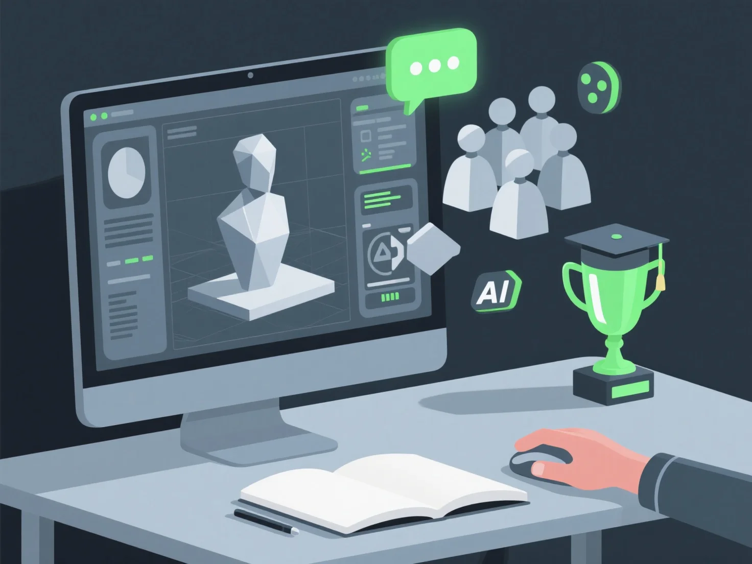 What are the best communities to join for aspiring 3D modelers?