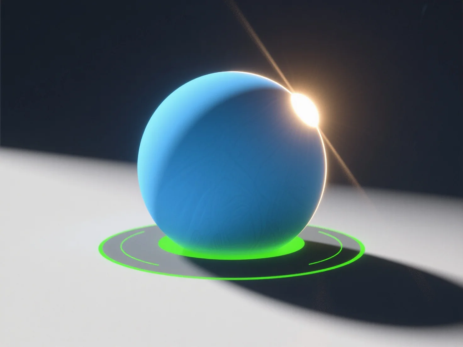 How can you simulate natural light sources in a 3D scene?