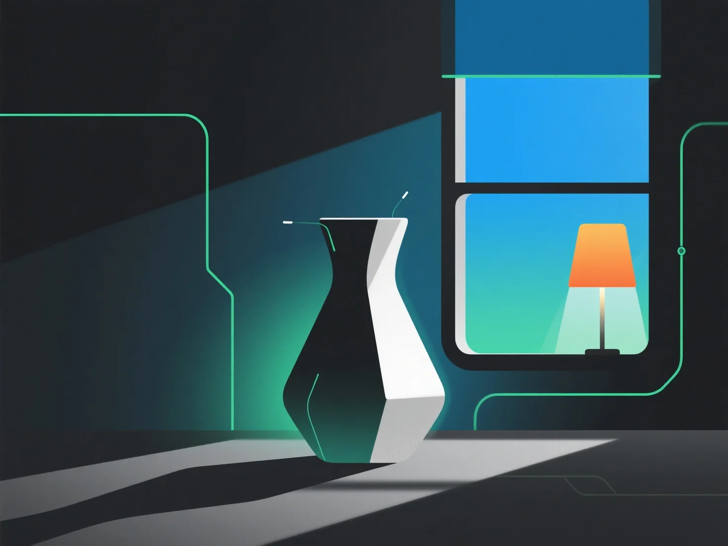 How does ambient light influence the overall rendering process?