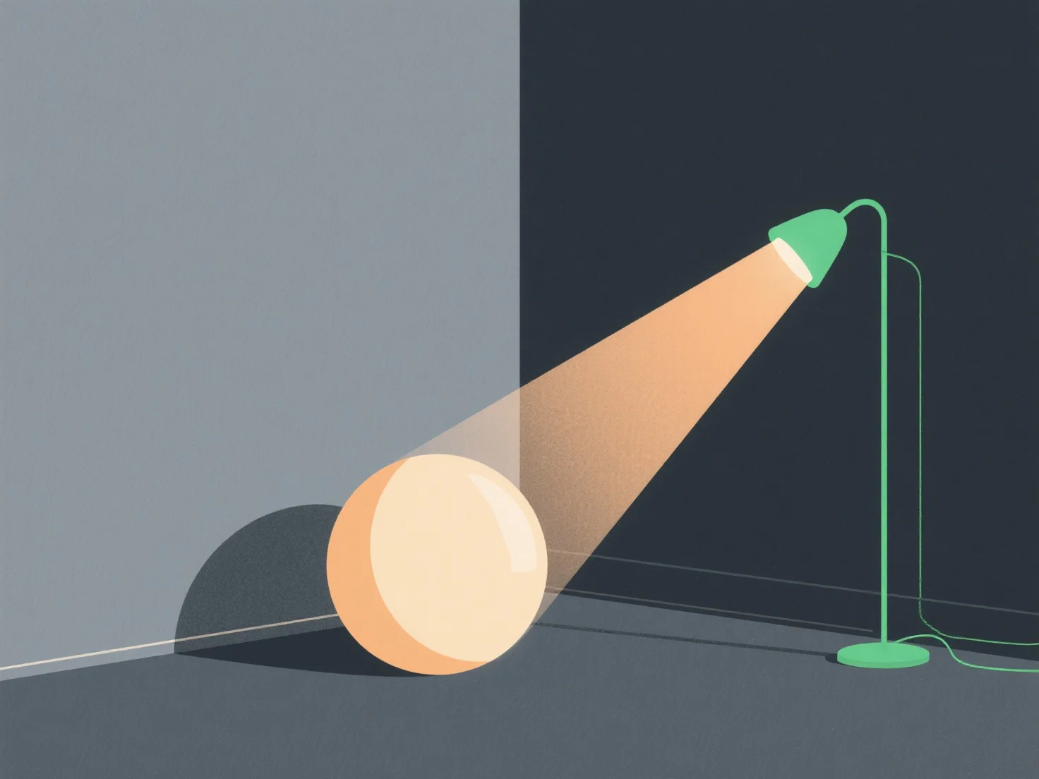 How does the concept of "bounce lighting" work in 3D rendering?