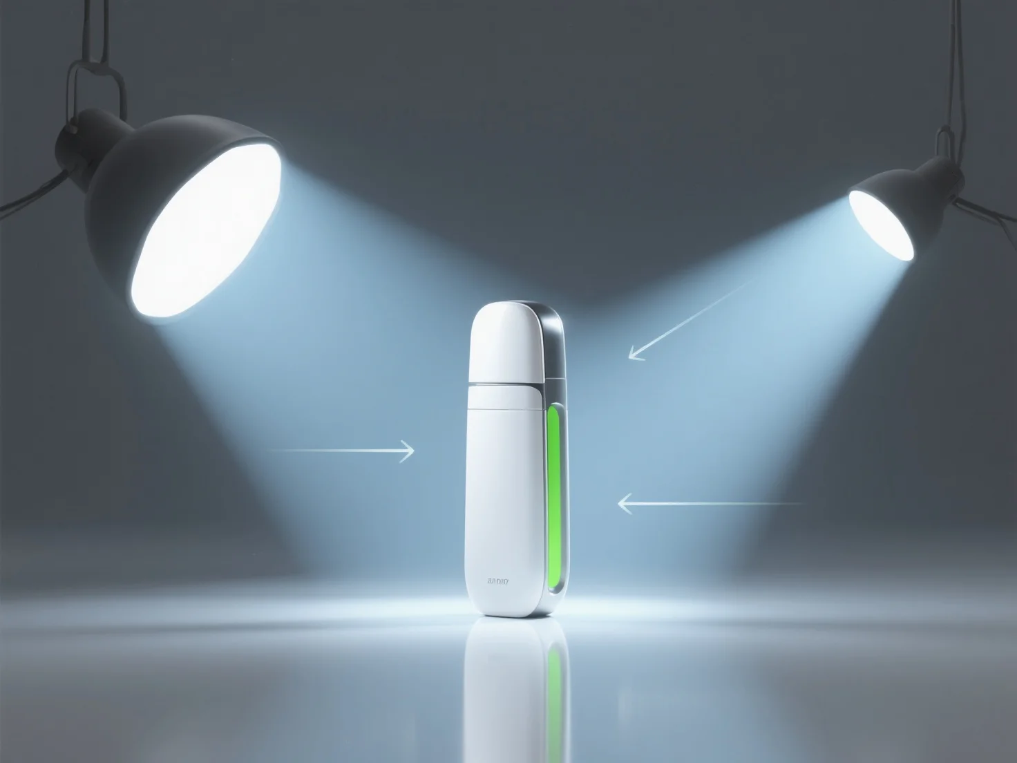 How do you set up lighting for product renders in 3D?