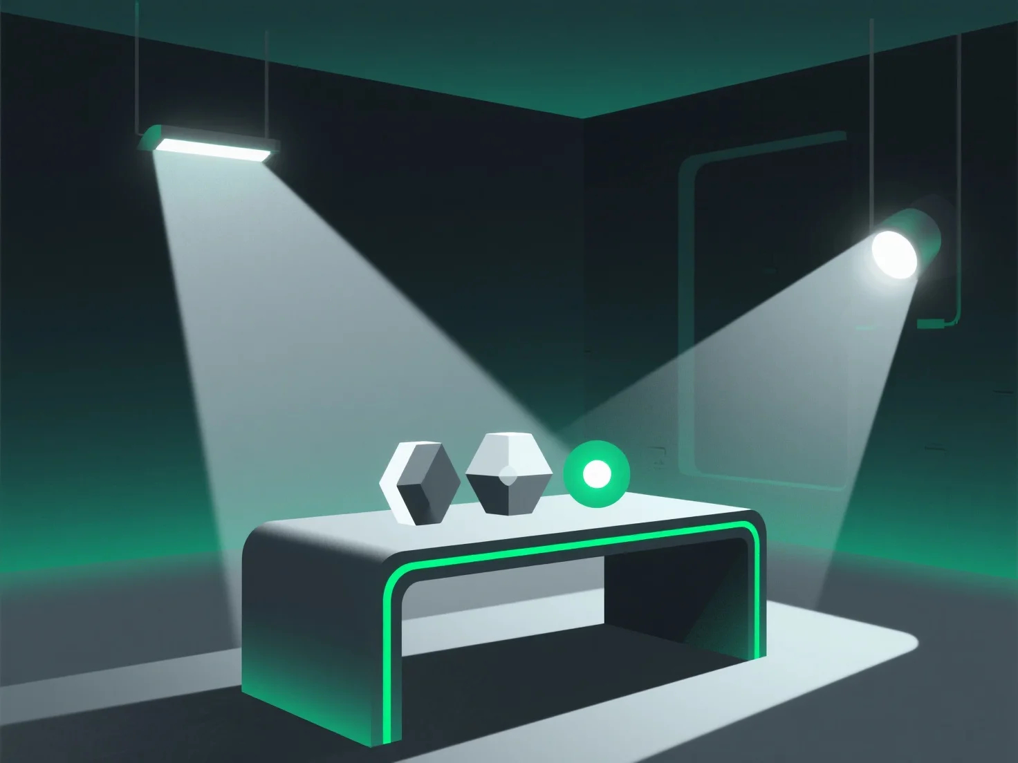 What are the best practices for lighting an indoor 3D scene?