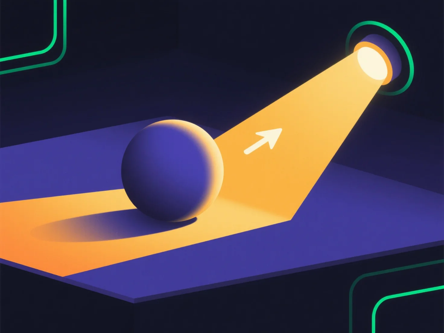 How do you simulate sunlight in 3D rendering?