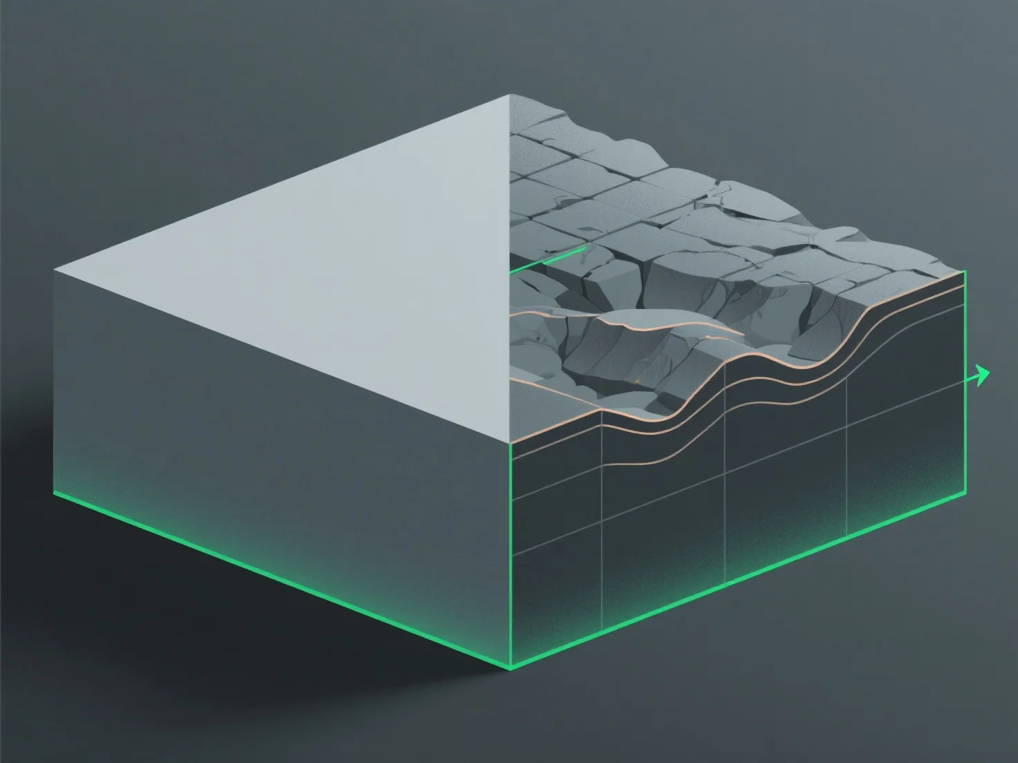 What is the purpose of displacement maps in 3D materials?