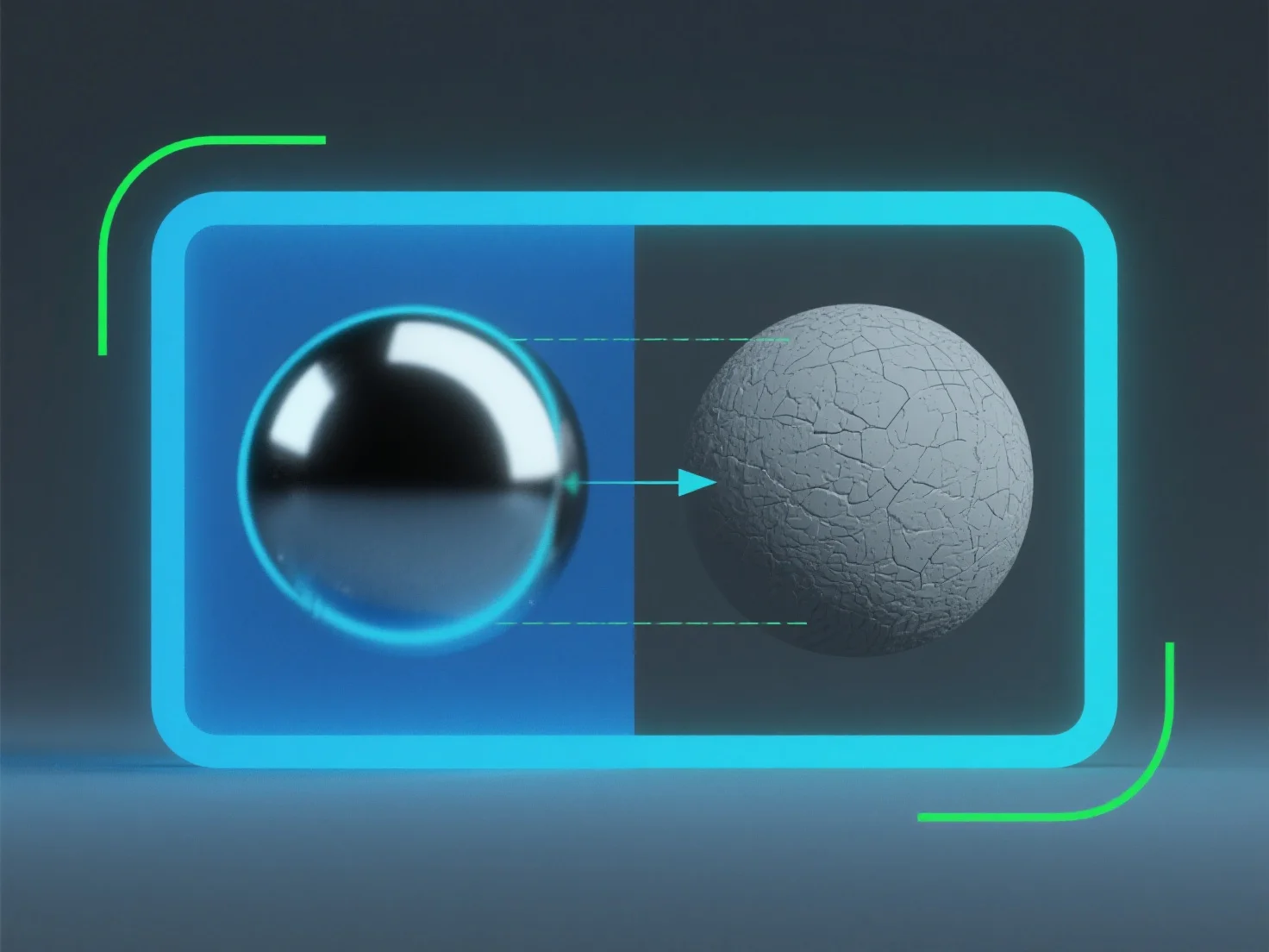 How does the roughness map contribute to material appearance in 3D modeling?
