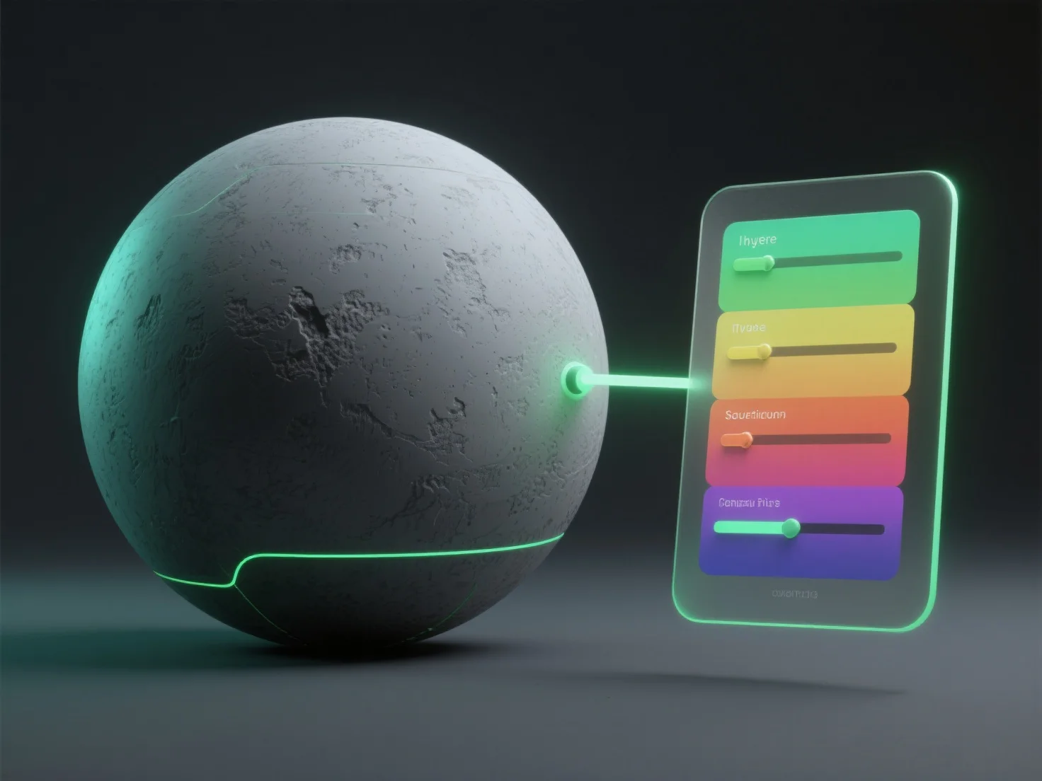 How do you apply color correction to textures in 3D rendering?