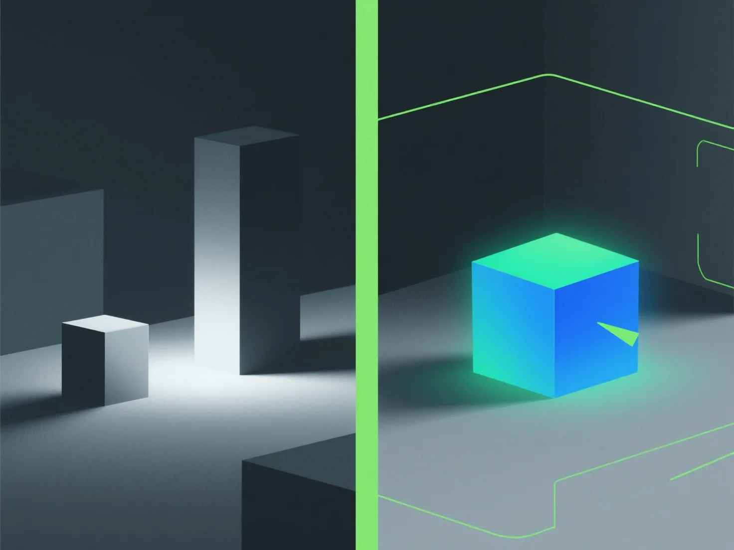 What is the role of emissive materials in 3D rendering?