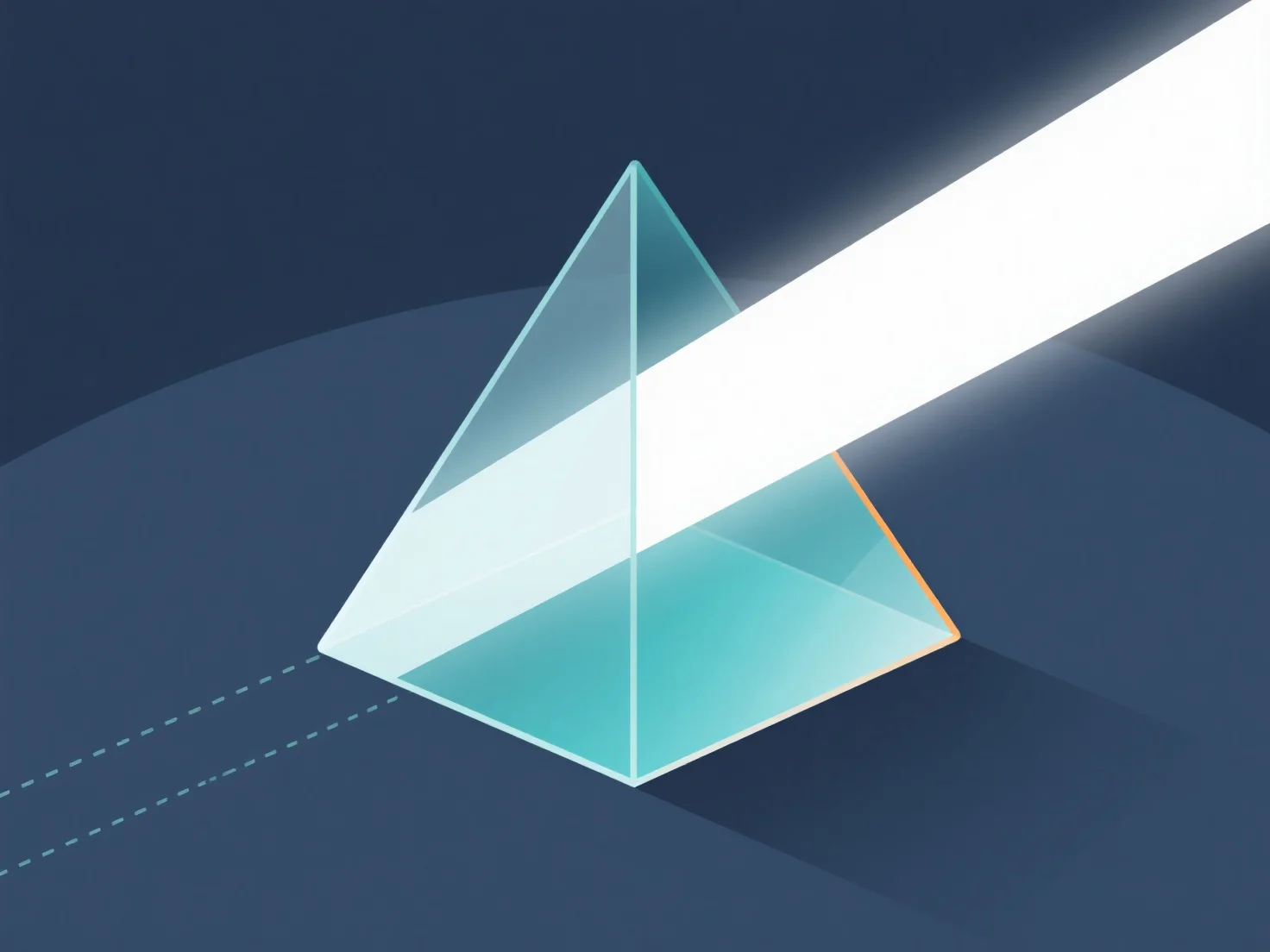 How do you handle light refraction through materials in 3D models?