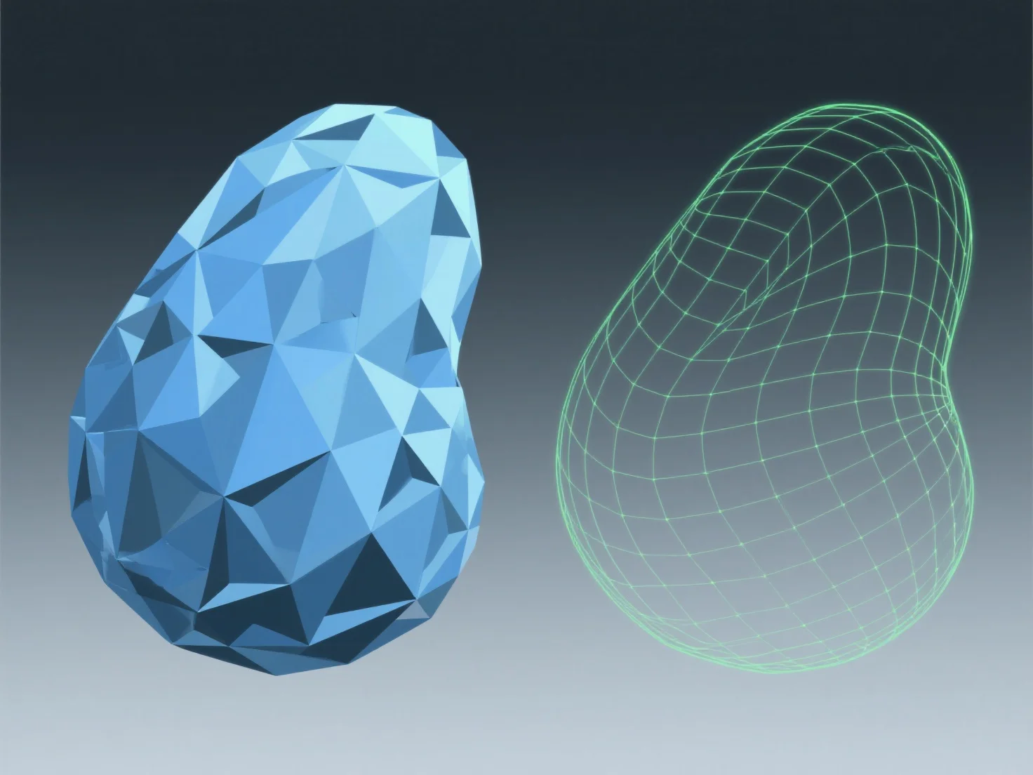 How does edge flow influence the quality of a 3D model?