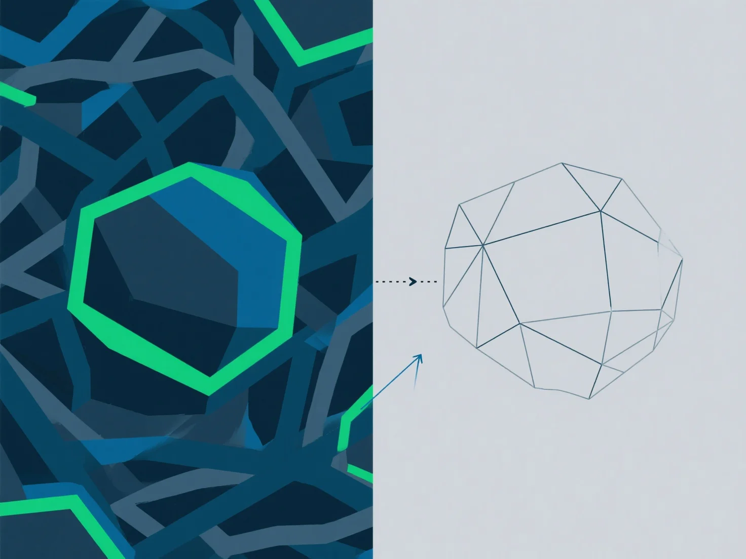 How do you handle complex shapes with proper topology?