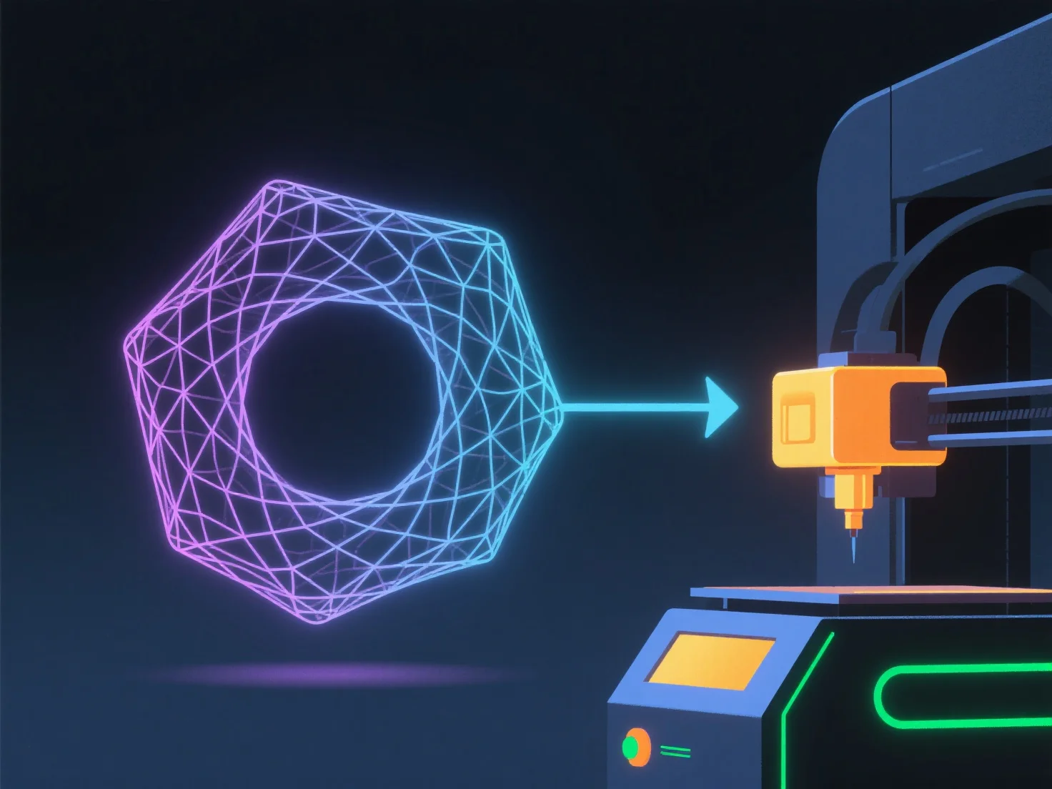 What is the relationship between topology and 3D printing?