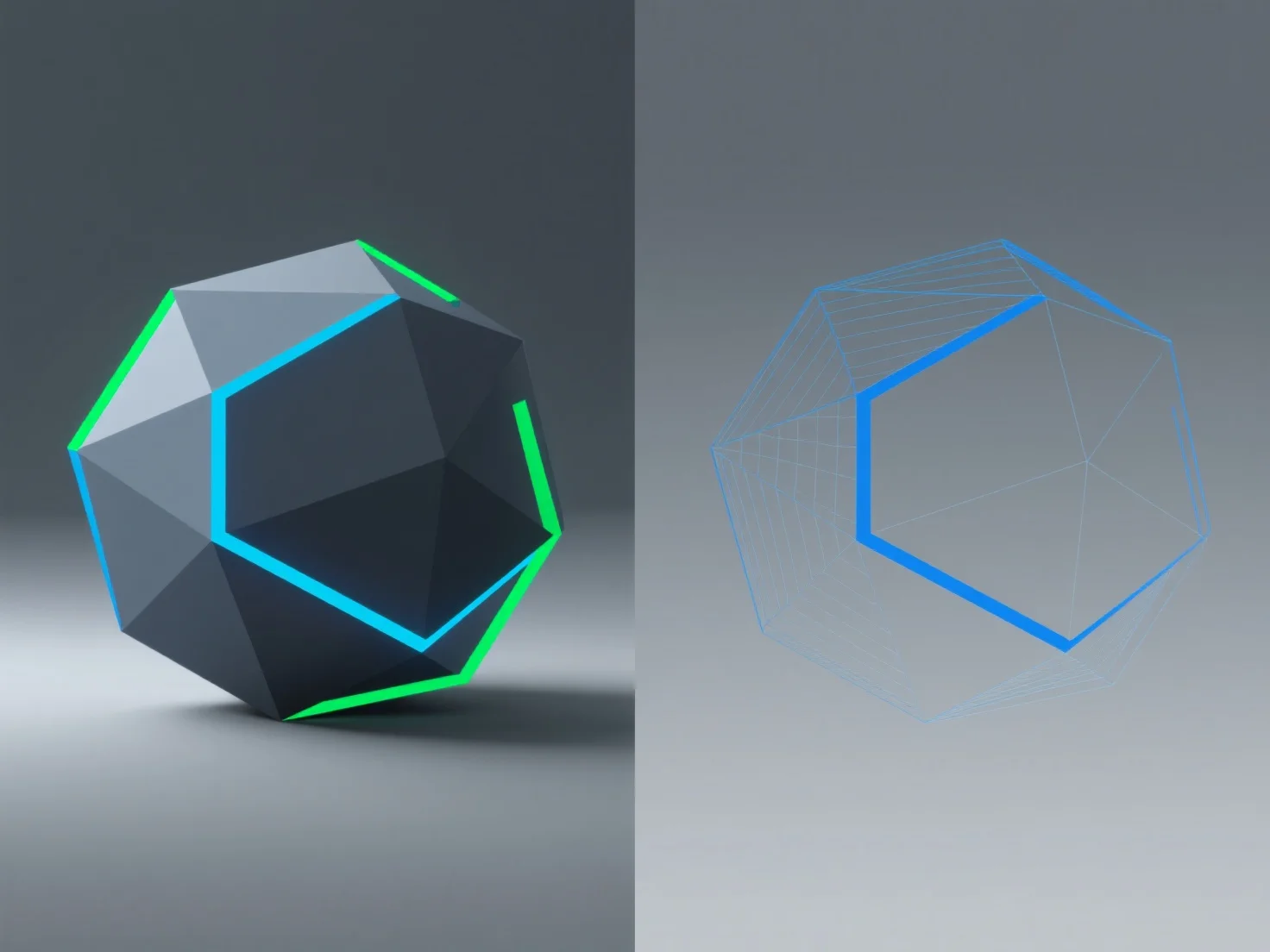 What is a "low-poly" model, and how do you create one with good topology?