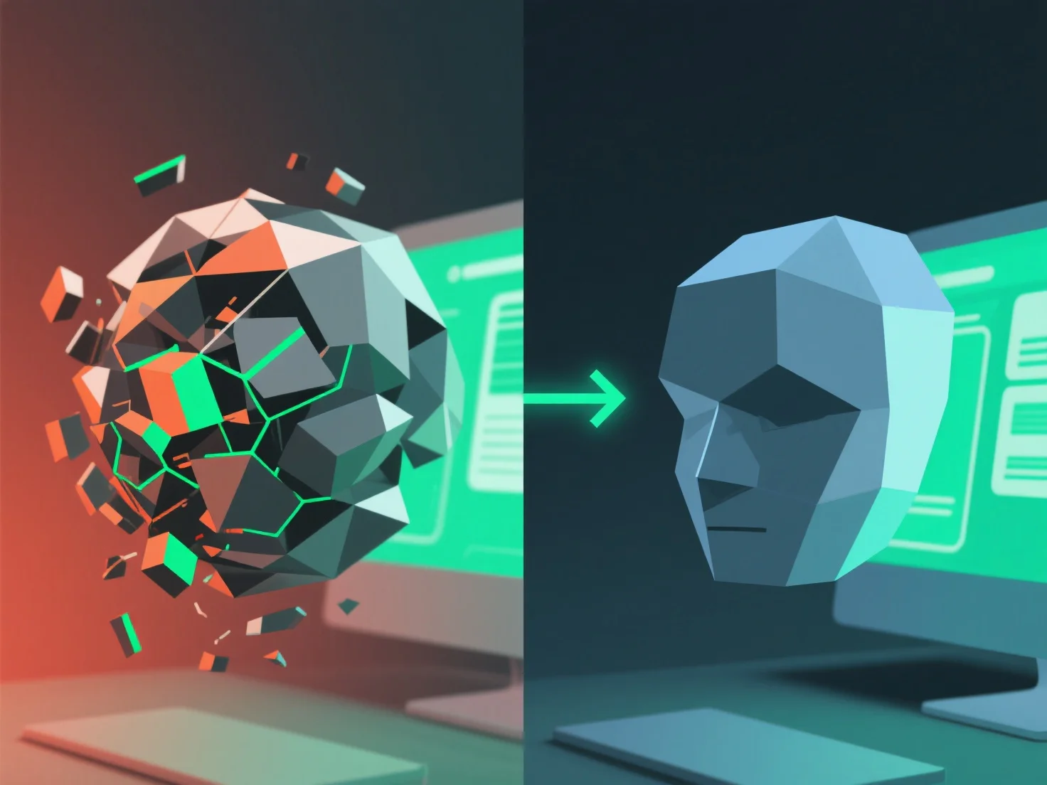 How can you optimize performance when working with large 3D assets?