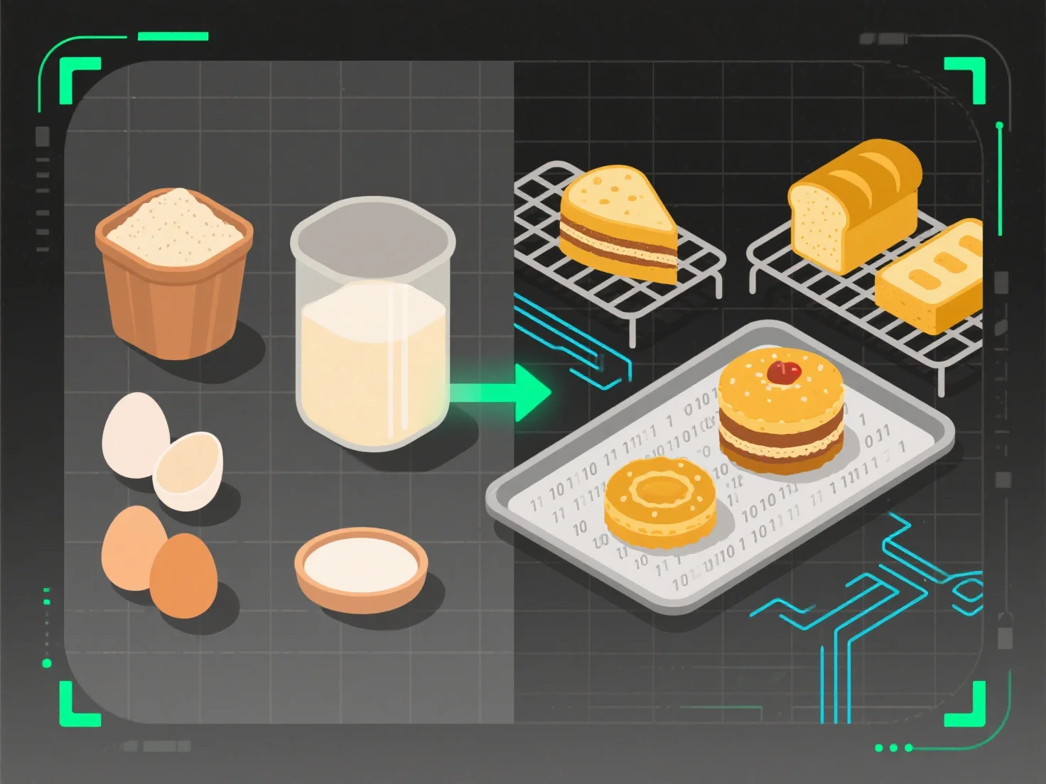 How can you use the concept of "baking" to improve performance in real-time applications?