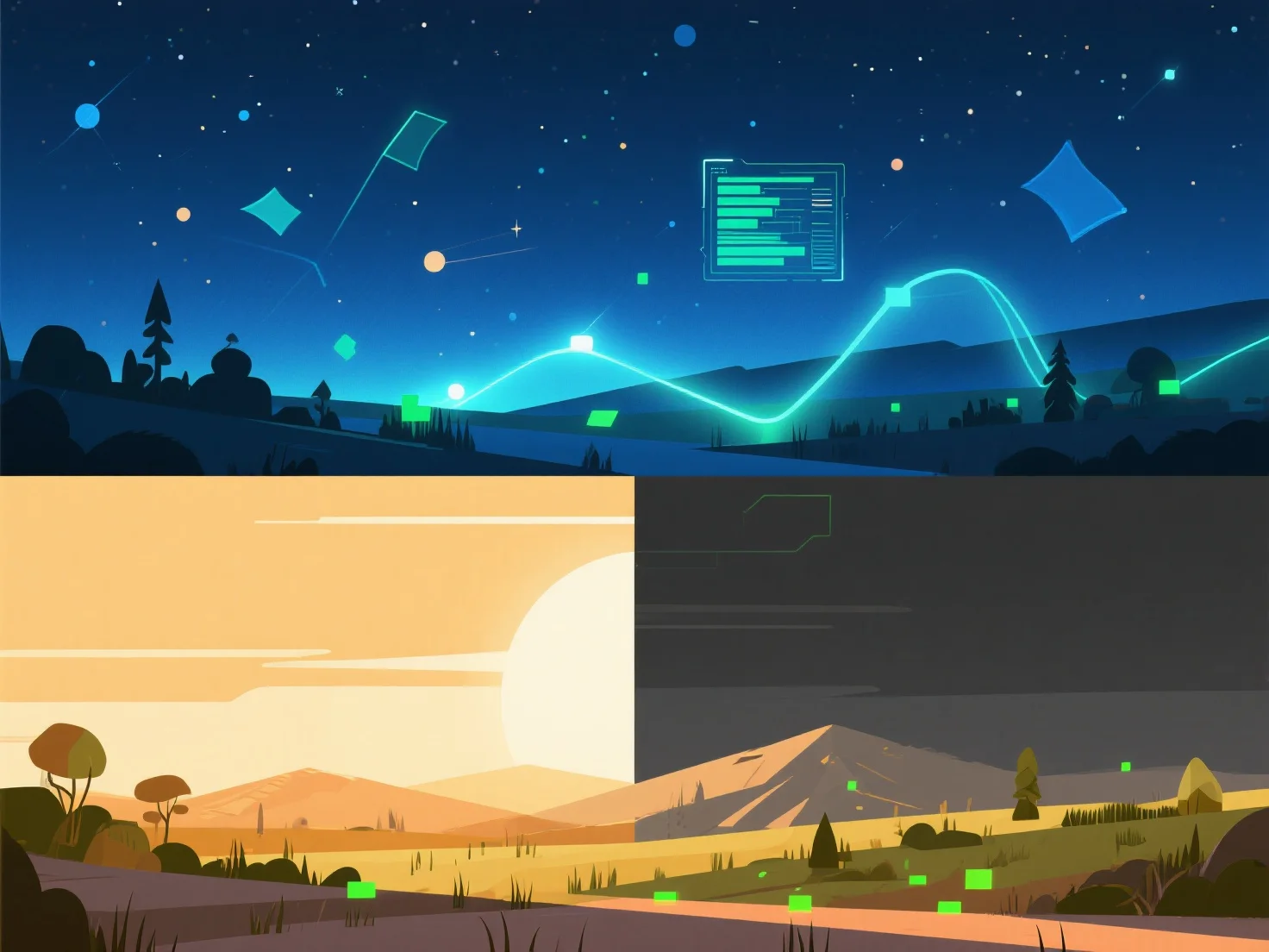 How does real-time rendering support dynamic changes during runtime in games?