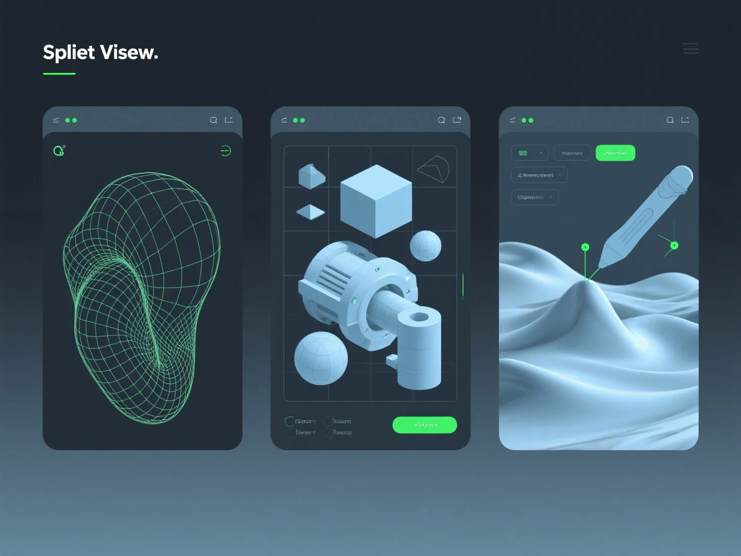 3D 모델링 소프트웨어의 가장 일반적인 유형은 무엇인가?