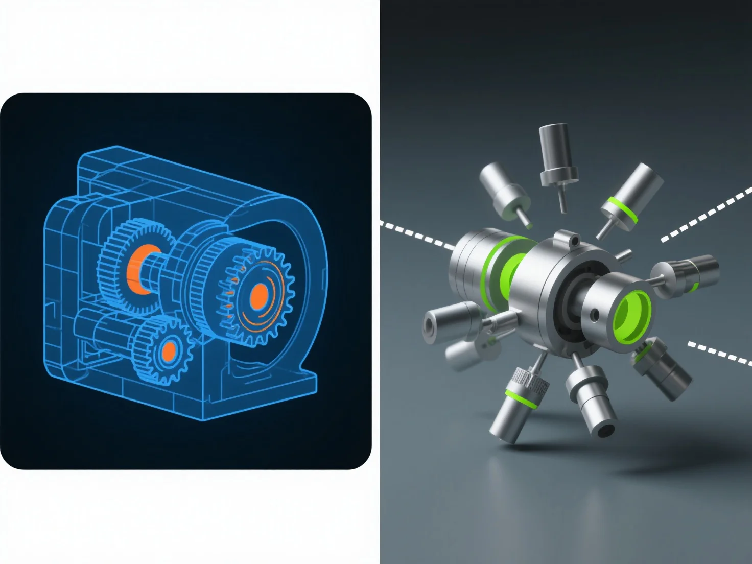 How does 3D modeling help in the design of complex mechanical parts?