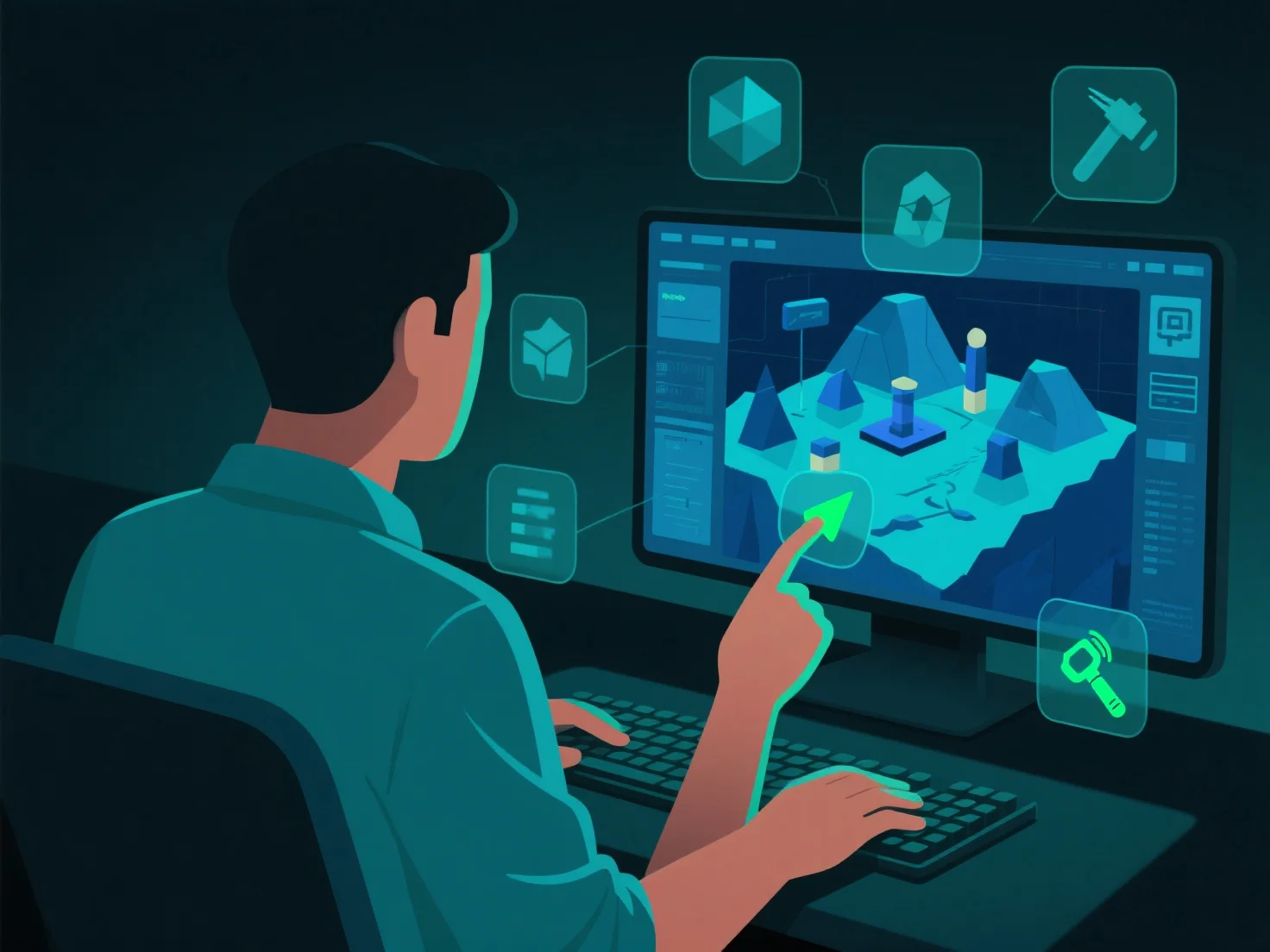 如何为游戏环境建模选择合适的工具？