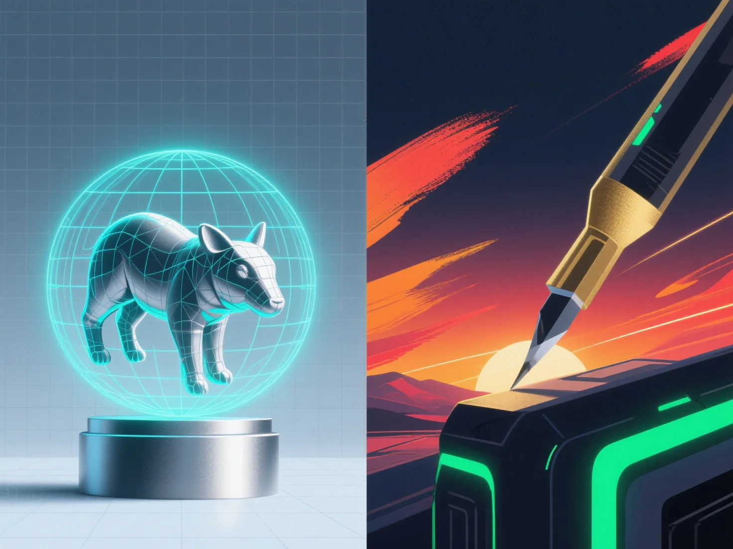 3D雕刻工具与传统的2D数字绘画软件有何不同？