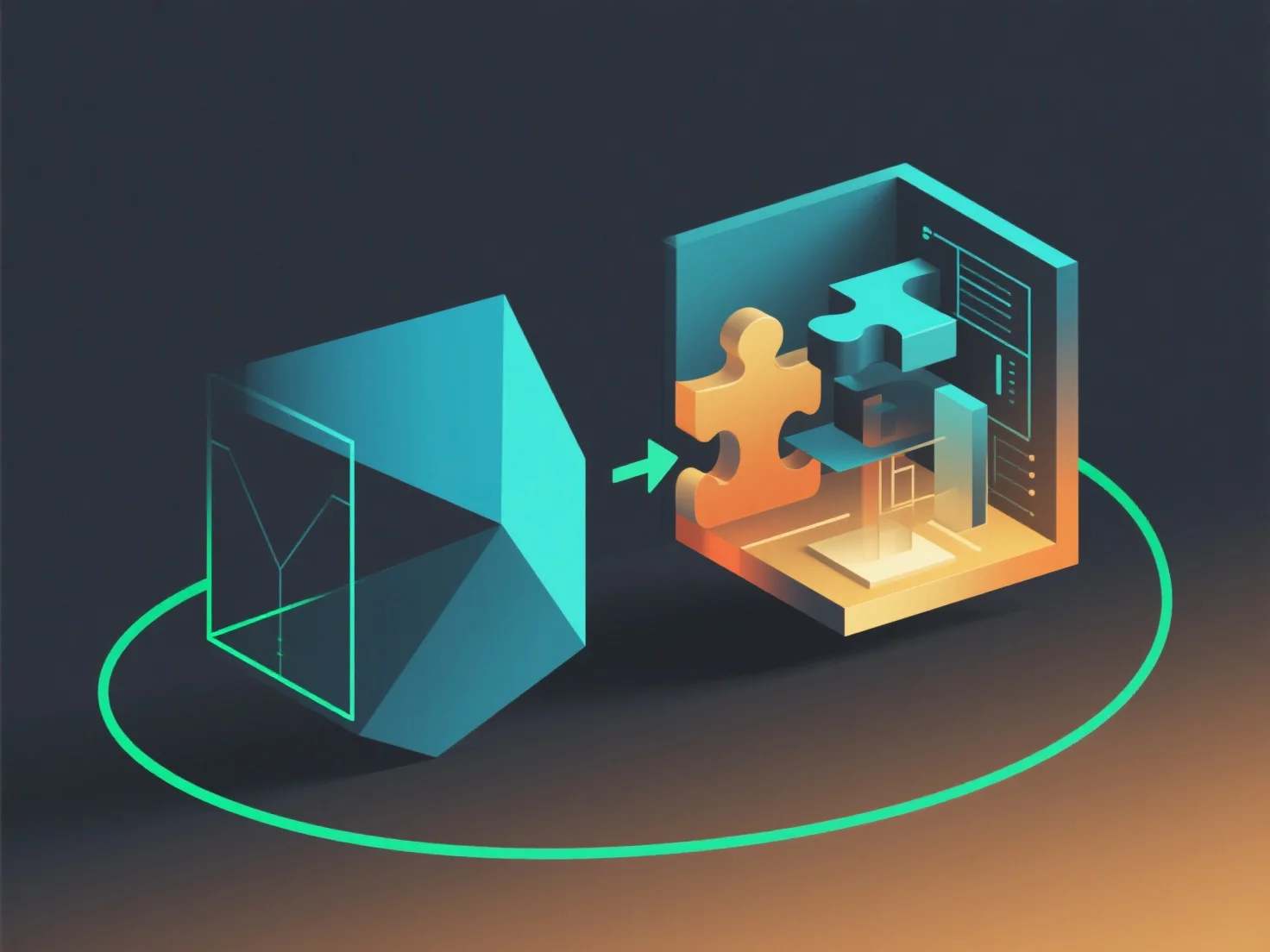 How do you decide on the best solution for integrating 3D modeling and rendering?