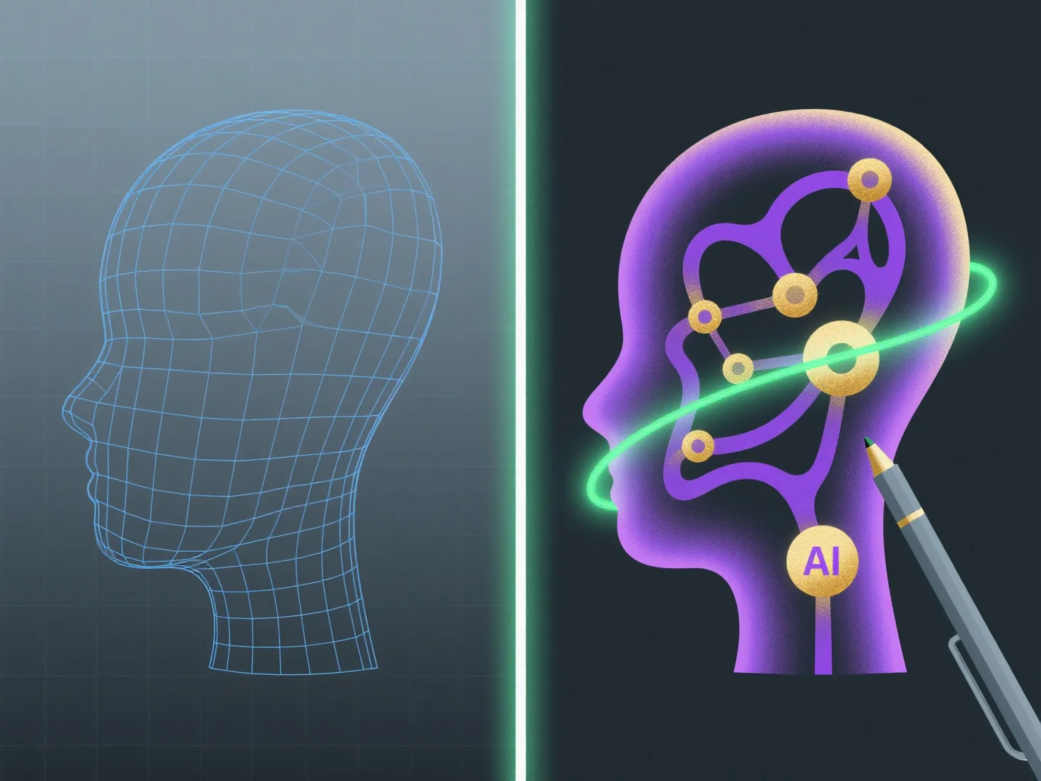 What are the advantages of combining AI-based tools with traditional 3D modeling software?
