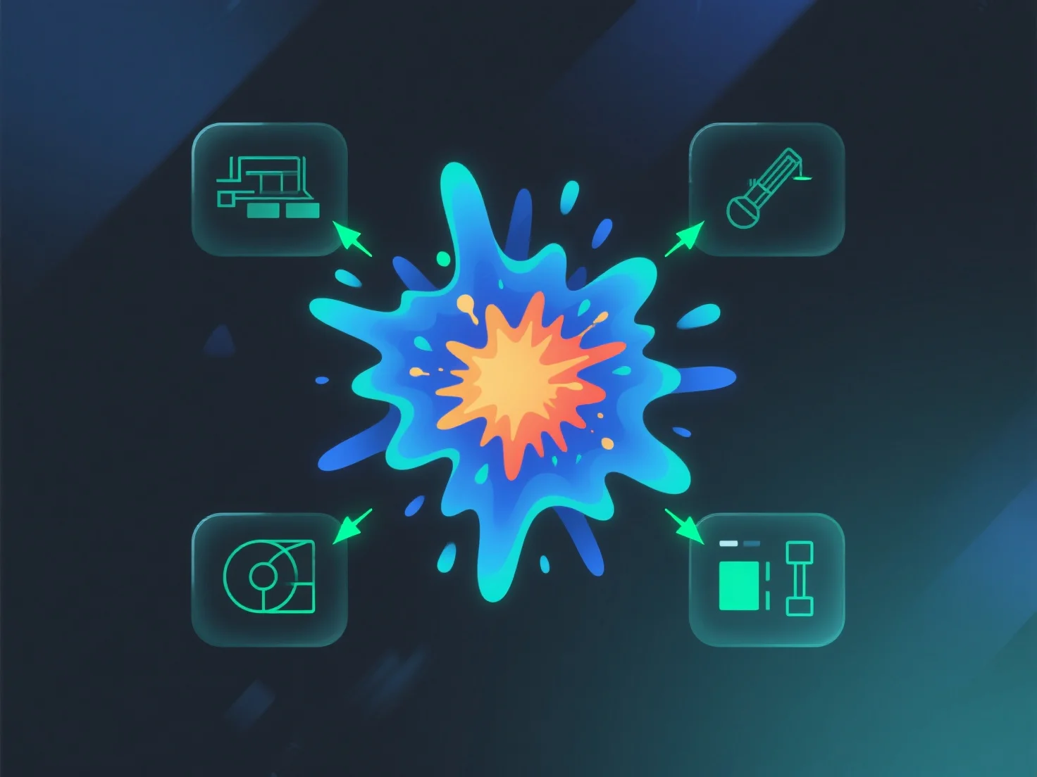 How do you determine the best combination of tools for high-quality visual effects?