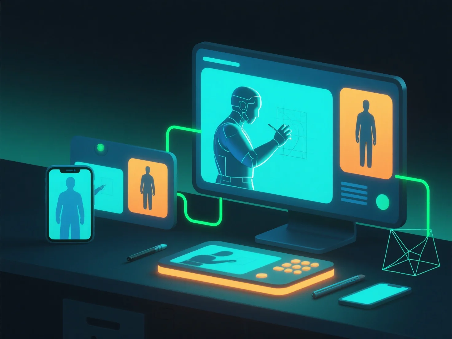 What solution path works best for cross-platform 3D game asset creation?