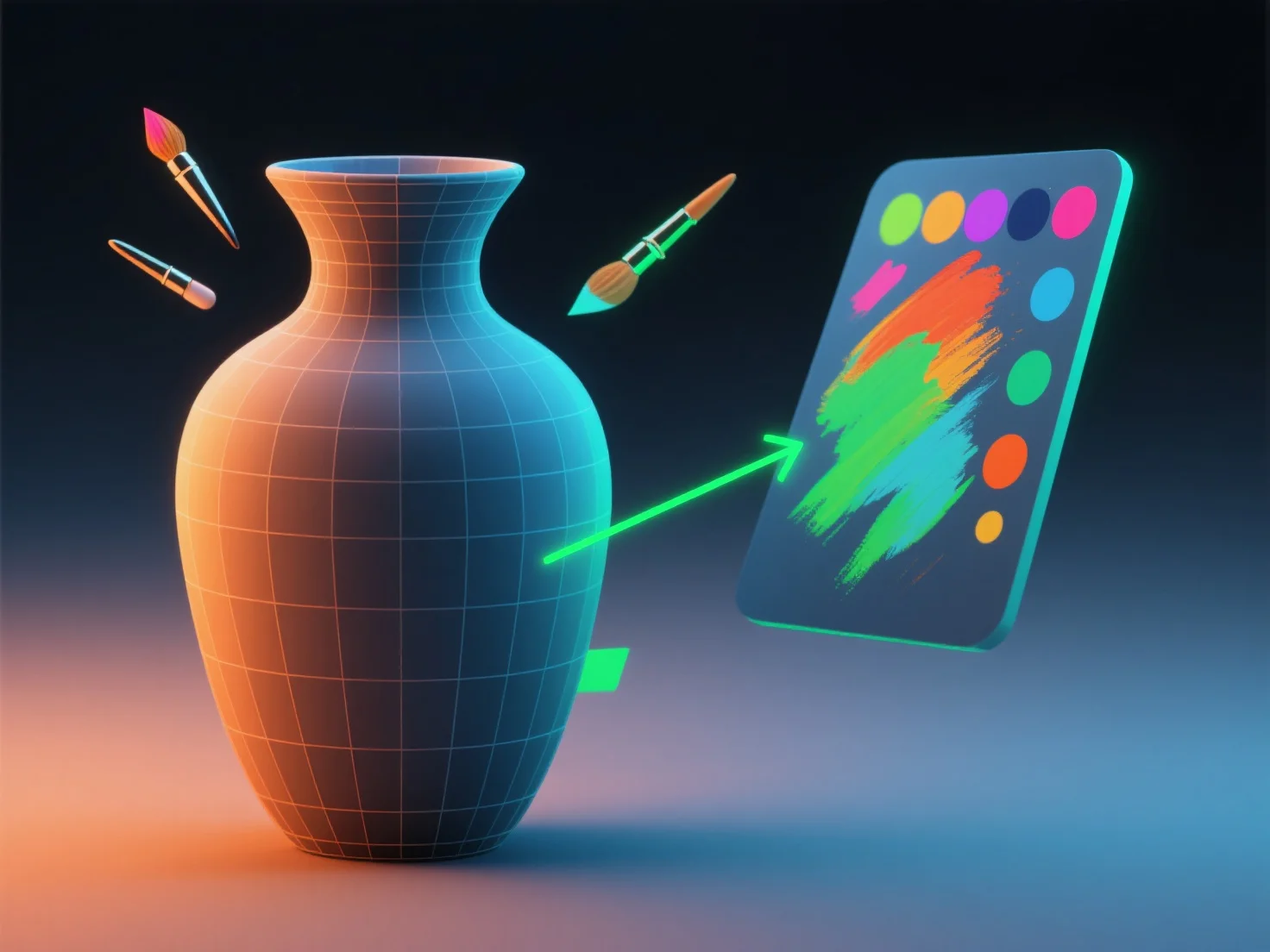 How can combining 3D modeling and texture painting tools optimize a project?