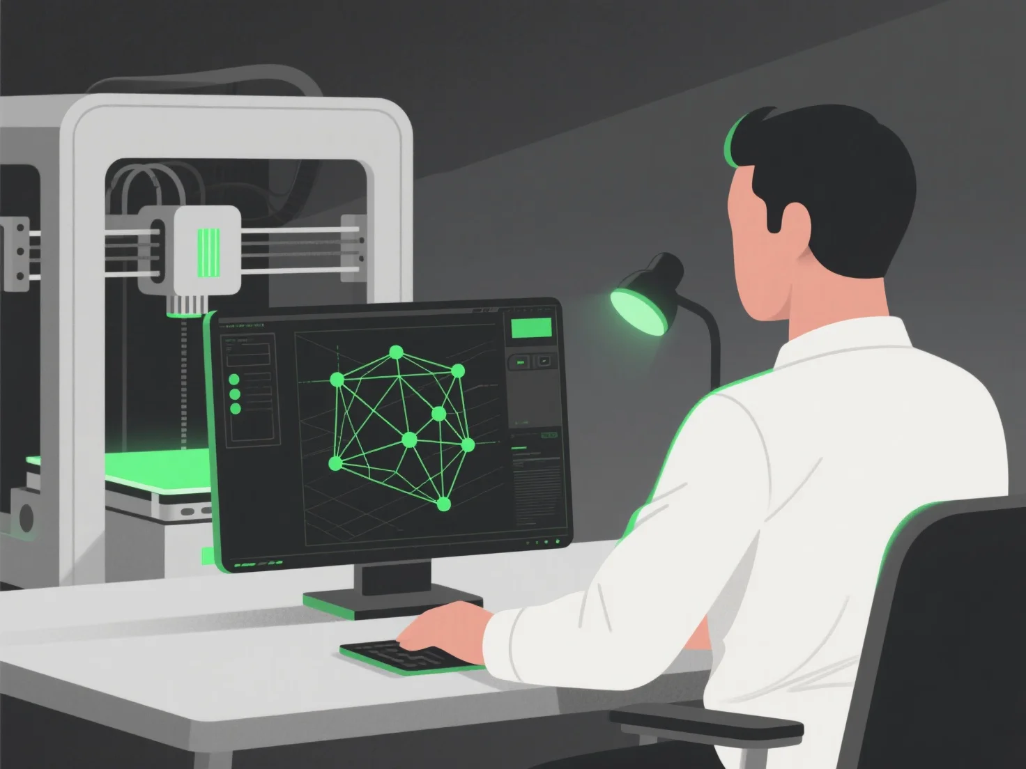 What is the process of creating a 3D model for 3D printing?